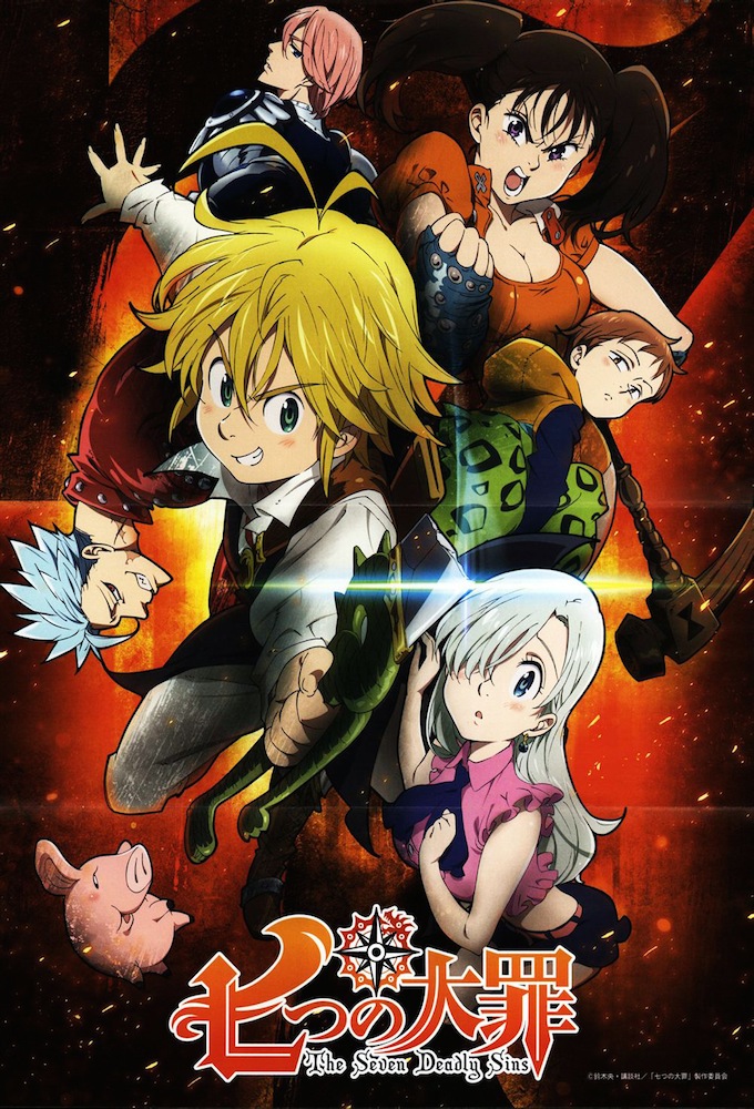 SAIU NOVO ANIME DE NANATSU NO TAIZAI! OS 4 CAVALEIROS DO