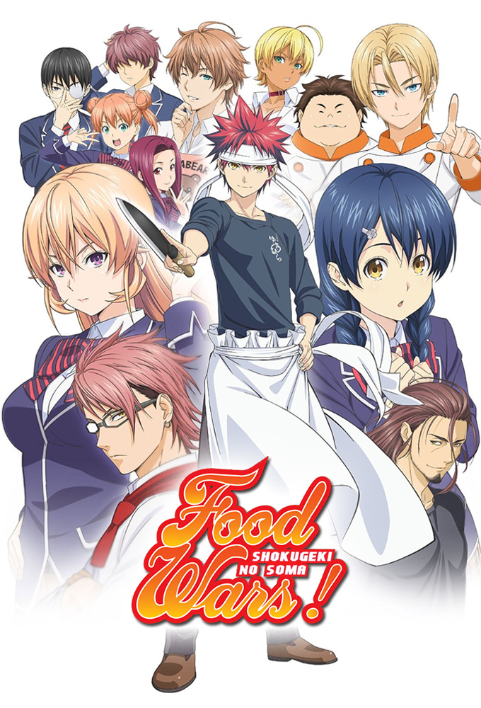 Banco de Séries - Organize as séries de TV que você assiste - Food Wars!  Shokugeki no Soma